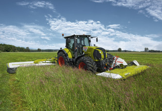 Картинка техника тракторы claas