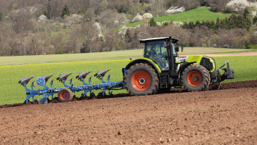 Картинка техника тракторы claas