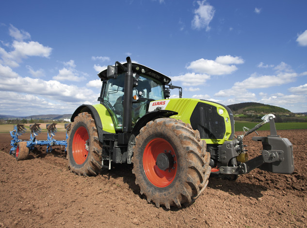 Обои картинки фото техника, тракторы, claas