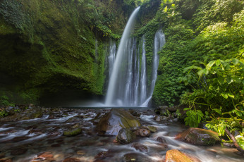 Картинка природа водопады простор