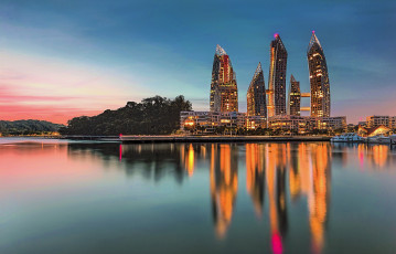 Картинка singapore города сингапур+ сингапур панорама