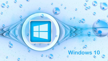 Картинка компьютеры windows++10 фон логотип