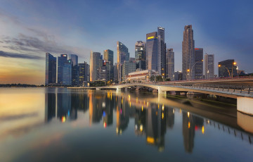 Картинка singapore города сингапур+ сингапур панорама