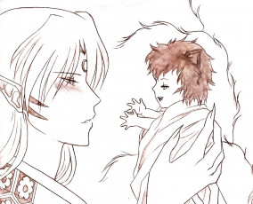 Картинка аниме inuyasha инуяша