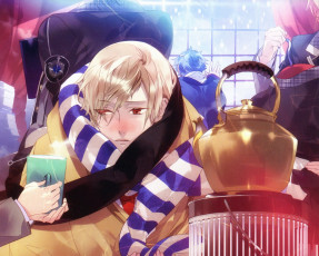 Картинка аниме starry& 9734 sky звёздное небо