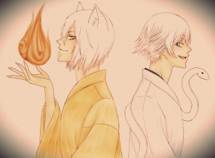 Картинка аниме kamisama+hajimemashita очень приятно бог