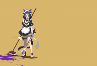 Картинка аниме оружие +техника +технологии девушка