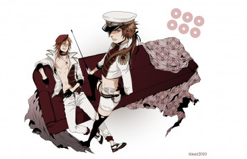 Картинка аниме sengoku+basara парни