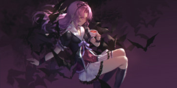 Картинка аниме unknown +другое+ девушки