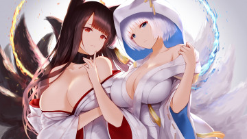 Картинка аниме azur+lane девушки