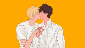 обоя аниме, banana fish, банановая, рыба