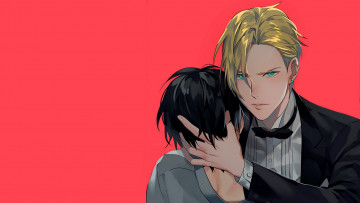 обоя аниме, banana fish, парни