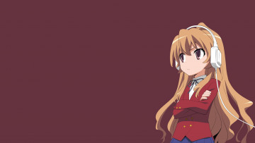 Картинка аниме toradora фон взгляд девушка