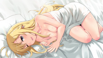 Картинка аниме unknown +другое+ девушка взгляд фон