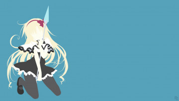 Картинка аниме unknown +другое+ фон взгляд девушка