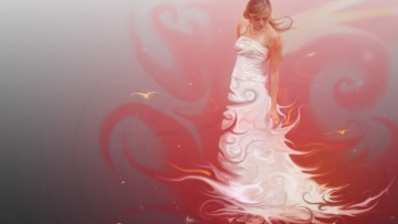 Картинка разное компьютерный+дизайн девушка платье