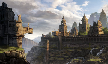 Картинка фэнтези замки замок