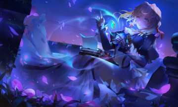 Картинка аниме violet+evergarden девушка