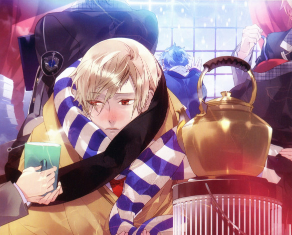 Обои картинки фото аниме, starry&, 9734, sky, звёздное, небо