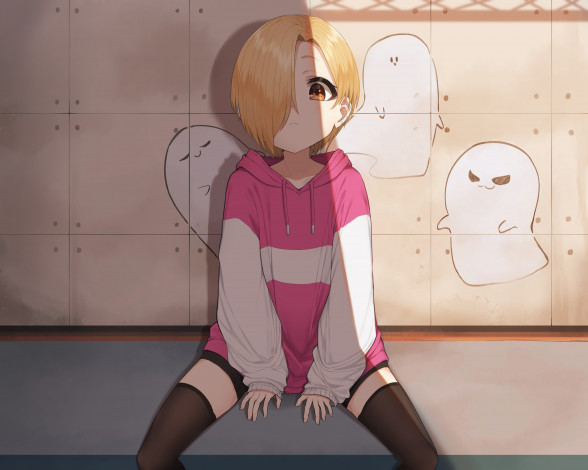 Обои картинки фото аниме, магия,  колдовство,  halloween