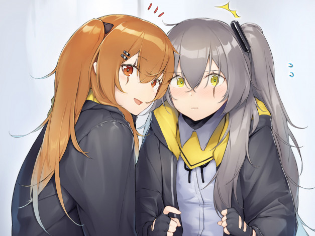 Обои картинки фото аниме, girls frontline, девочки