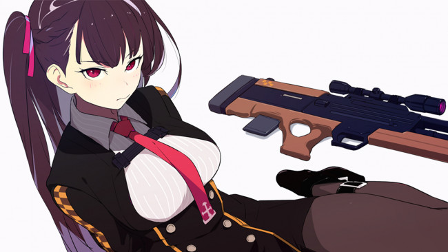 Обои картинки фото аниме, girls frontline, девушка