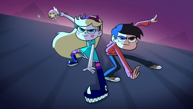 Обои картинки фото мультфильмы, star vs- the forces of evil, star, vs-, the, forces, of, evil