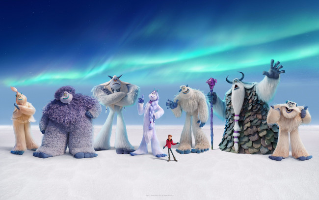 Обои картинки фото мультфильмы, smallfoot