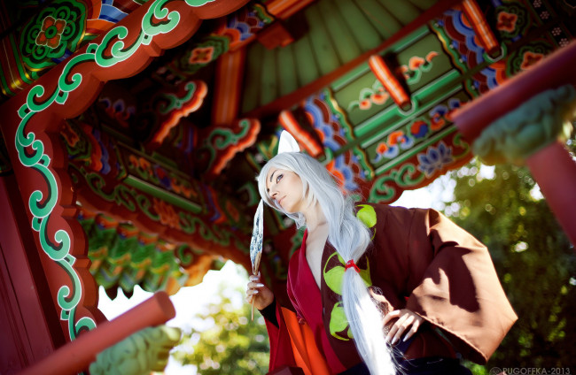 Обои картинки фото разное, cosplay , косплей, очень, приятно, бог