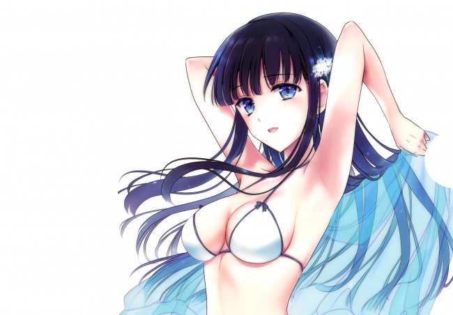 Обои картинки фото аниме, mahouka koukou no rettousei, девушка