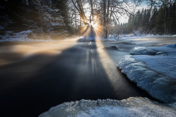 Картинка природа зима простор