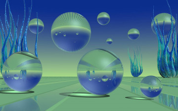 Картинка 3д+графика шары+ balls фон шары