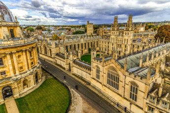 Картинка oxford england города -+панорамы