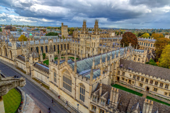 Картинка oxford england города -+панорамы