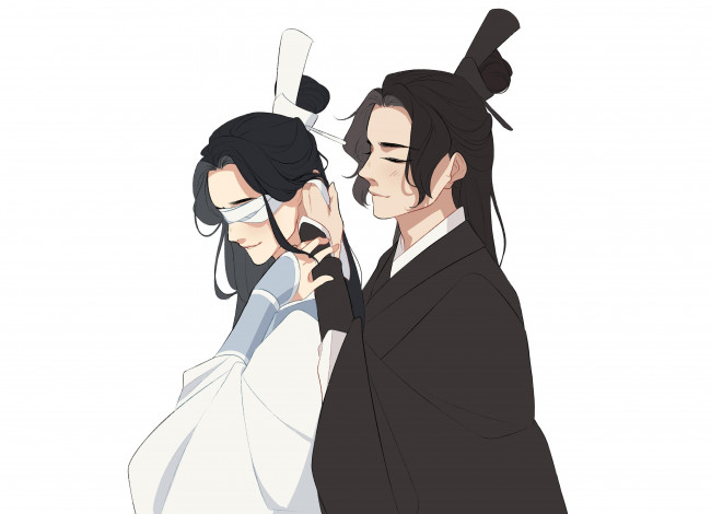 Обои картинки фото аниме, mo dao zu shi, the, untamed, неукротимый, повелитель, чэньцин, мосян, тунсю, mo, dao, zu, shi, магистр, дьявольского, культа