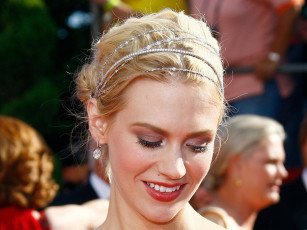 Картинка девушки january+jones блондинка лицо украшения