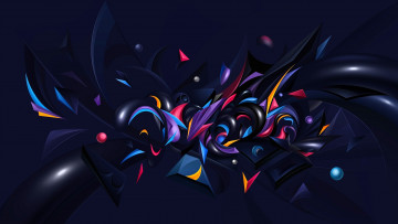 Картинка векторная+графика -графика+ graphics абстракция хаос