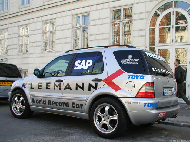 Обои картинки фото kleemann, ml, 55k, автомобили, mercedes, benz