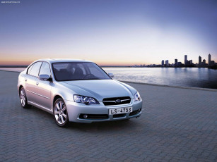 Картинка subaru legacy sedan 2004 автомобили