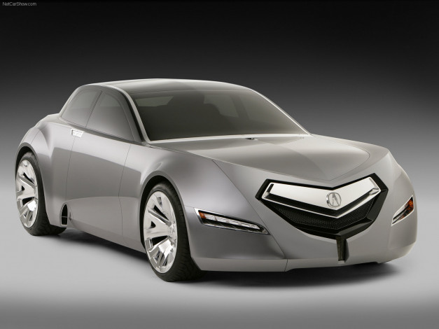 Обои картинки фото acura, advanced, sedan, concept, 2006, автомобили