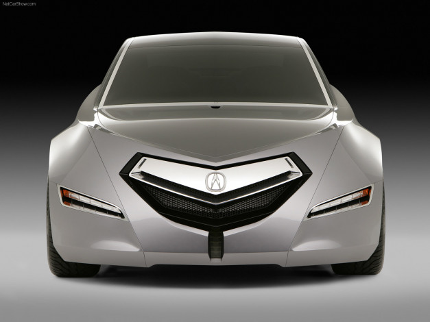 Обои картинки фото acura, advanced, sedan, concept, 2006, автомобили