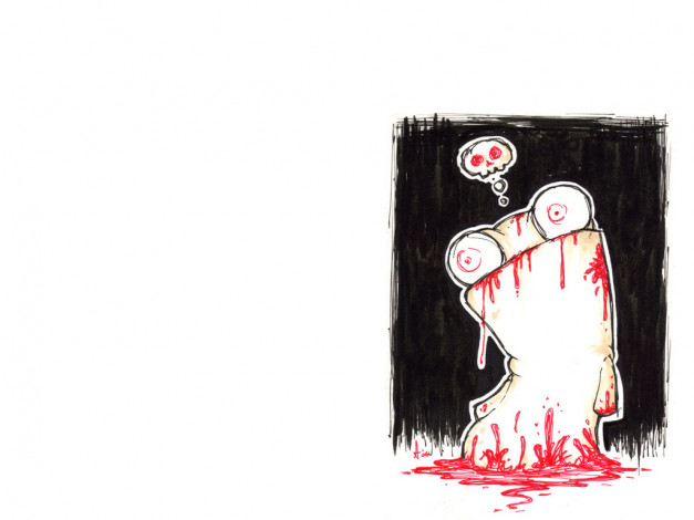 Обои картинки фото рисованные, минимализм