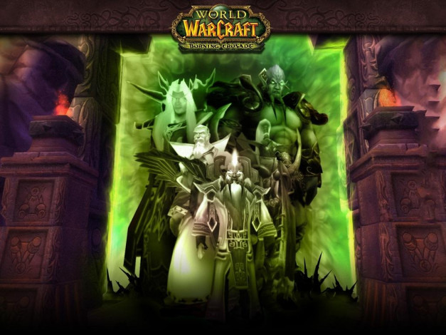 Обои картинки фото видео, игры, world, of, warcraft, the, burning, crusade