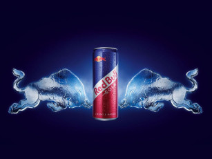 обоя бренды, red, bull