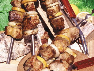 Картинка еда шашлык барбекю