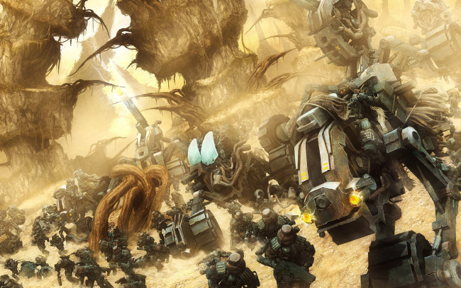 Обои картинки фото фэнтези, роботы, киборги, механизмы