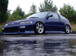 Картинка crx автомобили honda