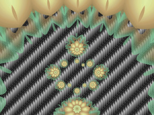 Картинка 3д графика fractal фракталы абстракция узор