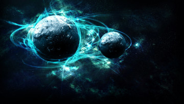 Картинка космос арт планеты