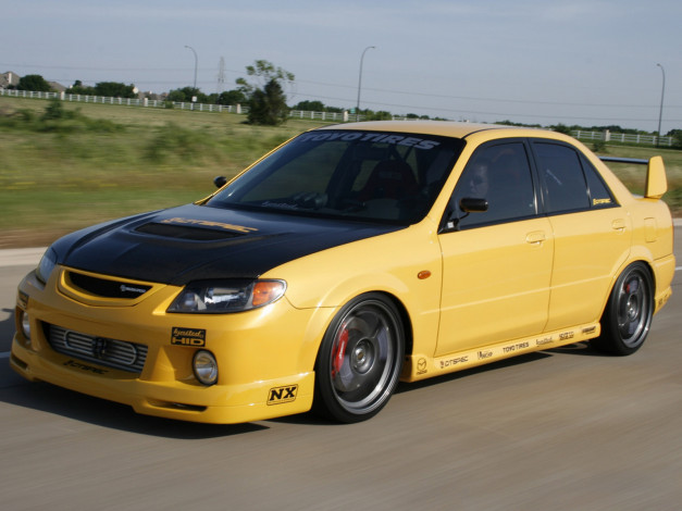 Обои картинки фото автомобили, mazda, lantis